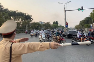 Công an thành phố Hà Nội phát thông báo quan trọng, người tham gia giao thông lưu ý!