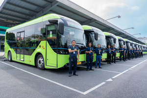 VinBus của ông Phạm Nhật Vượng khai trương tuyến buýt điện mới: Miễn 100% chi phí, kết nối loạt điểm du lịch nổi tiếng Thủ đô