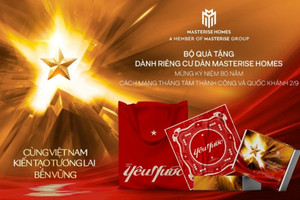 Masterise Group đồng hành chiến dịch quốc gia, tiếp sức và lan tỏa tinh thần yêu nước nhân dịp 80 năm Quốc khánh 2/9