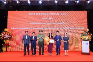 SHB ghi dấu ấn với nhiều thành tích trong phong trào toàn dân bảo vệ an ninh Tổ quốc