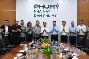 Vừa báo lãi lớn, doanh nghiệp phân bón hàng đầu Việt Nam đón Phó Thủ tướng tới thăm