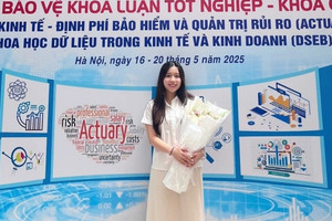 Nữ sinh 2003 ở Hà Nội ‘viết lịch sử’ mới cho ĐH Kinh tế Quốc dân: Thành tích không tưởng, tuyên bố mong muốn về việc làm cao quý