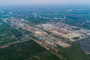 Sân bay lớn nhất miền Bắc vừa khởi công: Quy mô 2.000ha, mặt bằng chủ yếu là đất ruộng