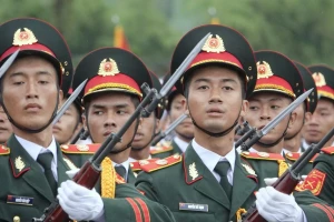 Hôm nay, tổng hợp luyện lần 1 Lễ kỷ niệm 80 năm Quốc khánh 2/9
