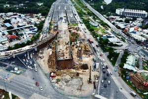Dự án nút giao 3.400 tỷ hiện đại và độc đáo nhất TP. HCM lùi thời gian hoàn thành