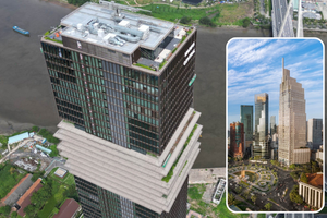 Tòa tháp chọc trời cao bậc nhất TP. HCM: Vượt mặt Vietcombank Tower, sở hữu khu vườn treo độc đáo