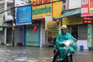 Mưa dông gia tăng ở TPHCM vào cuối tuần