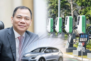 500.000 cổng sạc ô tô và 150.000 điểm đổi pin xe máy: VinFast kiến thiết hạ tầng xe điện tại Việt Nam