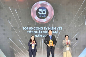 Bảo Việt liên tiếp được vinh danh trong “Danh sách 50 công ty niêm yết tốt nhất Việt Nam” (Forbes) từ 2013