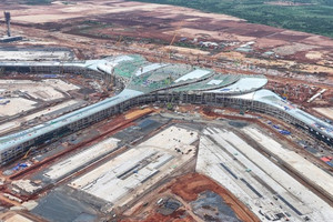 Nhà ga 35.000 tỷ tựa ‘đóa sen’ bên trong siêu sân bay của Việt Nam báo tin vui