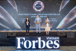 Đạm Phú Mỹ (DPM) đạt danh hiệu kép Top 50 công ty niêm yết tốt nhất và Top 25 thương hiệu dẫn đầu Việt Nam năm 2025
