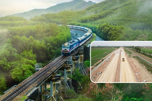 Cuối năm nay, dự án đường song song với tuyến đường sắt 200.000 tỷ sẽ chính thức thông xe