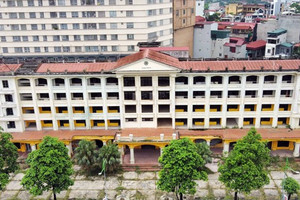 Khách sạn 6.000m2 bị bỏ hoang trên ‘đất vàng’ Thủ đô sắp bị phá dỡ