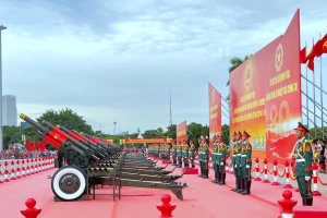15 khẩu pháo lễ 105mm sẽ bắn bao nhiêu liều mồi vào tối nay?