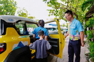 Lado Taxi và Xanh SM đưa VinFast VF 3 chạy dịch vụ ở Đà Lạt, du khách tuyên bố thẳng trải nghiệm