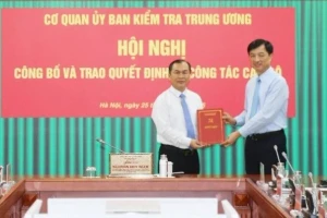 Bộ Chính trị chuẩn y nhân sự Phó Chủ nhiệm Uỷ ban Kiểm tra Trung ương