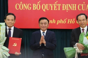 Ông Trần Lưu Quang làm Bí thư Thành ủy TPHCM