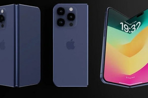 iPhone gập đã lộ diện với thiết kế siêu mỏng, mức giá dành cho đại gia