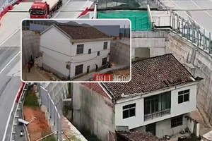 Từ chối 6 tỷ đền bù, ngôi nhà giữa cao tốc nổi tiếng bị bỏ hoang vì điều này