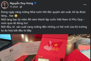 Chủ tịch Nguyễn Duy Hưng nhận món quà đặc biệt đúng ngày cổ phiếu SSI lập kỷ lục chưa từng có