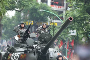 Mãn nhãn với dàn xe tăng, thiết giáp tham gia sơ duyệt diễu binh