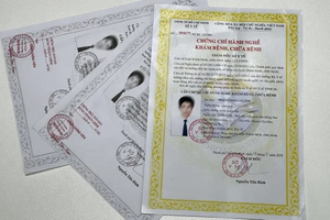Thanh tra phát hiện hơn 900 chứng chỉ hành nghề y cấp trái quy định