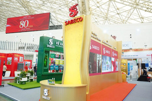 Sabeco (SAB) truyền cảm hứng với chặng đường 150 năm tại Triển lãm Thành tựu Đất nước