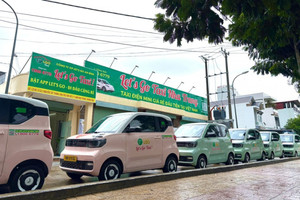 Hãng taxi điện rẻ nhất Việt Nam chính thức ra mắt tại Nha Trang