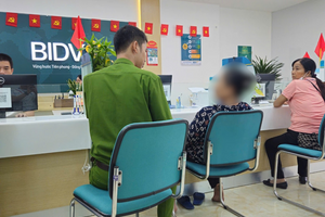 Người phụ nữ muốn chuyển khoản 600 triệu đồng vào tài khoản SHB số 1025352965, nhân viên ngân hàng lập tức báo công an