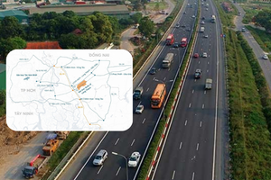 Đường kết nối đến siêu sân bay lớn nhất Việt Nam hư hỏng nặng