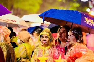 Hà Nội đón mưa rải rác