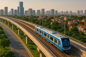 Đề xuất mới nhất về tuyến đường sắt vành đai phía Đông Thủ đô dài 59km