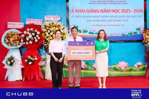 'Chubb Life - Vì Tương Lai Em' tiếp nối hành trình sẻ chia trong mùa tựu trường