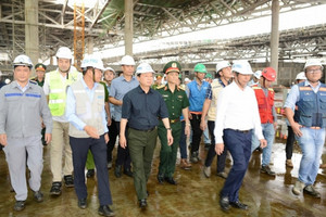 Phó Thủ tướng thị sát công trường sân bay lớn nhất Việt Nam, Vietjet, Vietnam Airlines, ACV báo cáo tiến độ