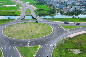Sắp thông xe tuyến đường nghìn tỷ phía Nam TP. Thái Bình cũ