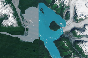 Bí ẩn hòn đảo trồi lên từ băng tan ở Alaska, NASA lên tiếng cảnh báo