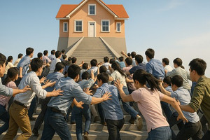 Thấy gì khi giá chung cư TP. HCM chạm ngưỡng nhà liền thổ?