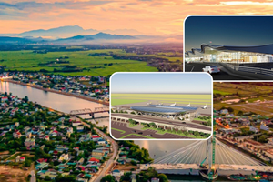 Tỉnh hẹp nhất Việt Nam sẽ trở thành động lực của hành lang kinh tế Bắc - Nam với 2 sân bay tầm cỡ