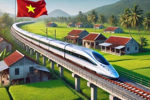 Siêu đường sắt tốc độ cao Bắc - Nam đoạn qua tỉnh hẹp nhất Việt Nam có chuyển động mới