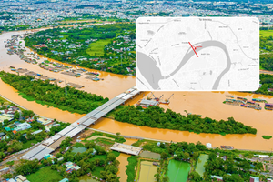 Đẩy nhanh tiến độ cây cầu hơn nghìn tỷ kết nối trung tâm tỉnh Đồng Nai với siêu dự án 72.000 tỷ