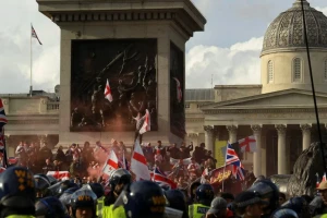 Biểu tình lớn hiếm thấy ở London