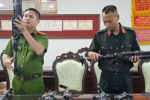Thượng tướng Bộ Công an trực tiếp chỉ đạo, triệt phá đường dây chế tạo, buôn bán hơn 3.500 vũ khí quân dụng