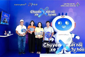 Kỷ niệm 30 năm KienlongBank: 'Chuyến xe X' khởi động hành trình 'Kết nối tự hào'