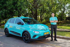 Hãng taxi Việt Nam Green SM chính thức hoạt động tại 'thủ phủ' của lực lượng lao động Indonesia