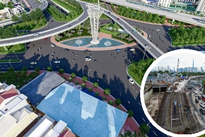Sắp thông xe cầu vượt và hầm chui tại nút giao 3.400 tỷ hiện đại và độc đáo nhất TP. HCM
