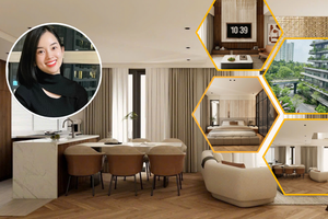 Căn hộ thông tầng giữa lòng thành phố của bà mẹ 2 con: Sang chảnh nhưng không kém phần ấm cúng, chỉ nhìn view bếp đã thấy đắt giá
