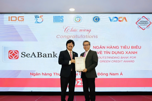 SeABank khẳng định dấu ấn bền vững với 2 giải thưởng Ngân hàng Việt Nam tiêu biểu