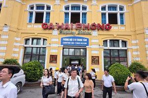 Thành phố nhỏ nhất Việt Nam chính thức vận hành chuyến tàu đặc biệt chưa từng có