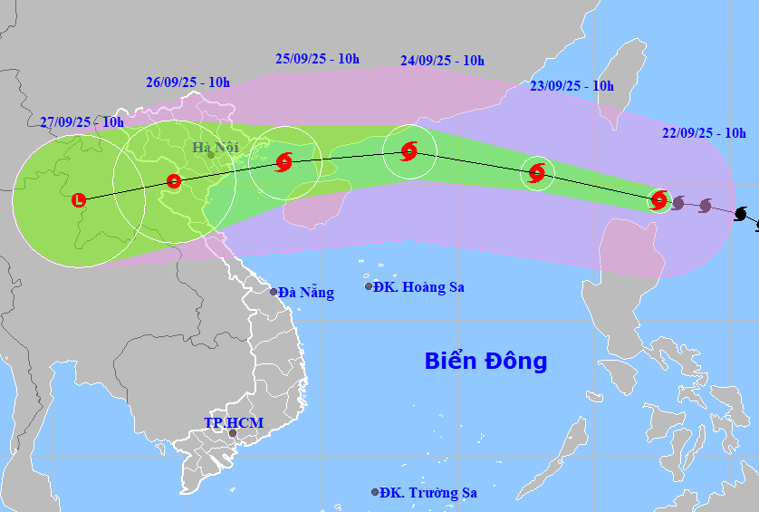 Việt Nam ứng phó với siêu bão Ragasa ở mức cao nhất