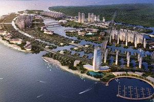 Siêu dự án có tòa tháp chọc trời 108 tầng của Vingroup sắp làm dự án nghìn tỷ kết nối ra khu vực lấn biển